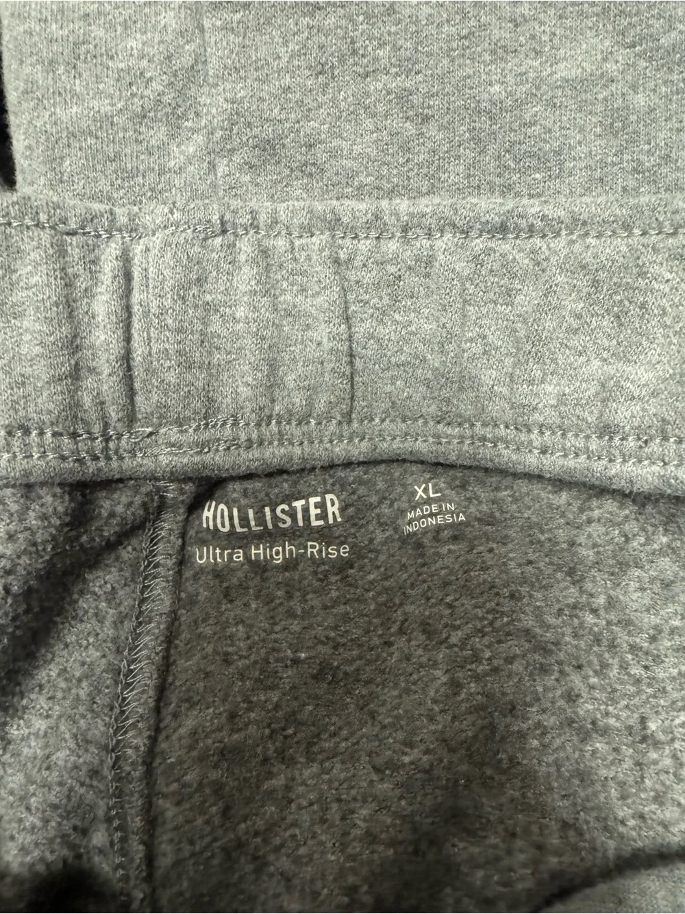 Hollister Light Heather Gray Women's Jogger Sweatpants